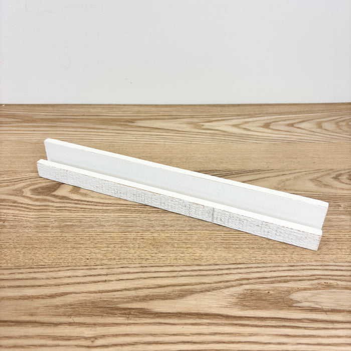 12" Wooden Ledgie for Letter Board Letters