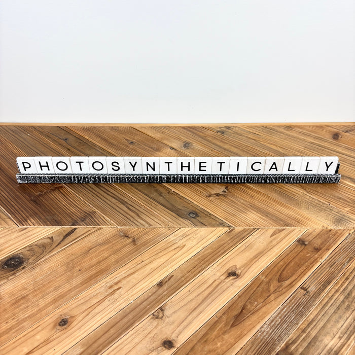28" Wooden Ledgie for Letter Board Letters
