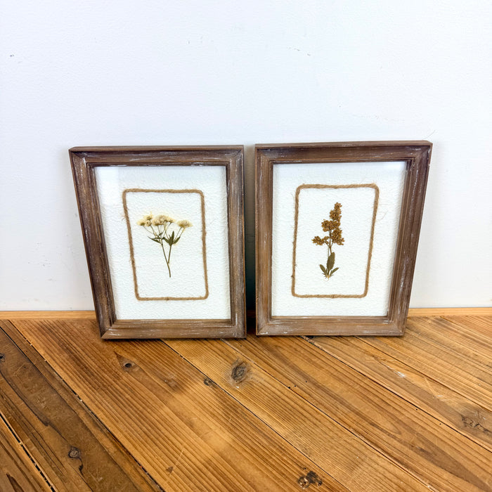 Botanical Flower Wall Art, 2 styles