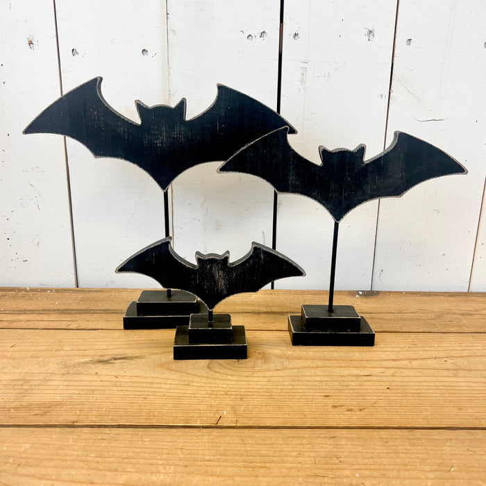 Decorative Wooden Bats - Small, Medium & Large