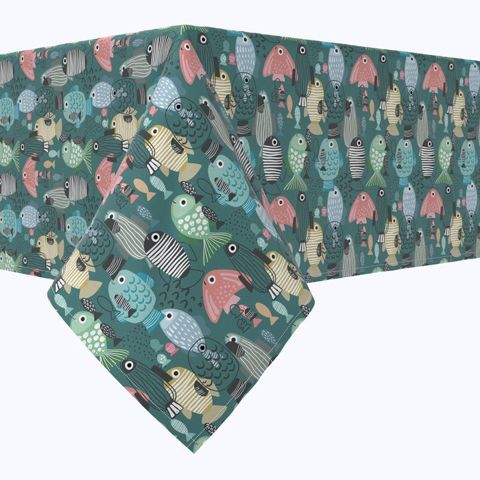 Abstract Fish Tablecloths