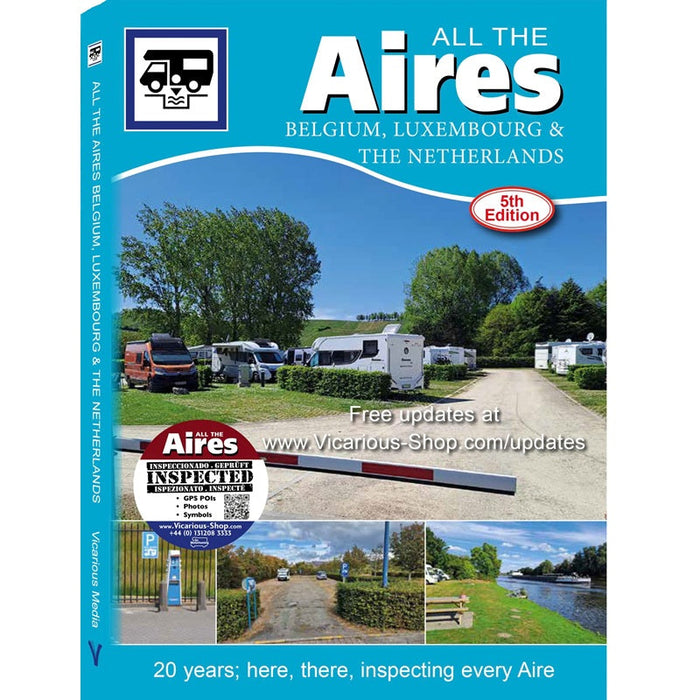 All the Aires Belgium, Luxembourg & The Netherlands 5th edition Vicarious Books