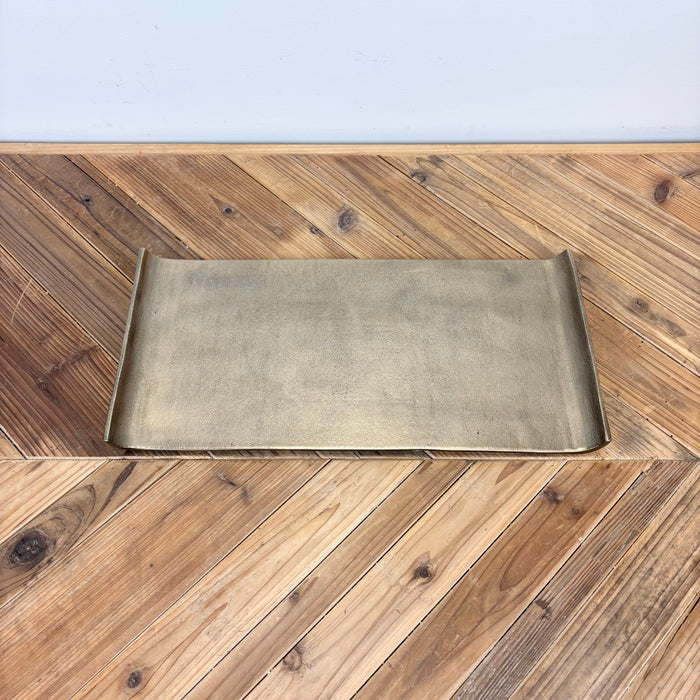Antiqued Rectangular Curled Trays