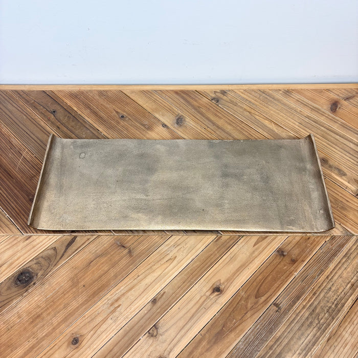 Antiqued Rectangular Curled Trays