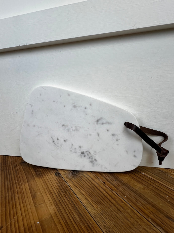 Asymmetrical Marble Cutting Board