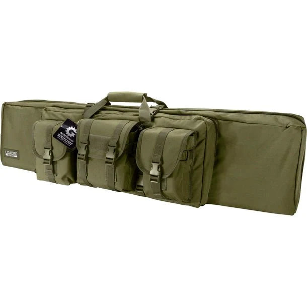 Barska BI12322 Loaded Gear 45" Tactical Rifle Bag OD Green RX-200
