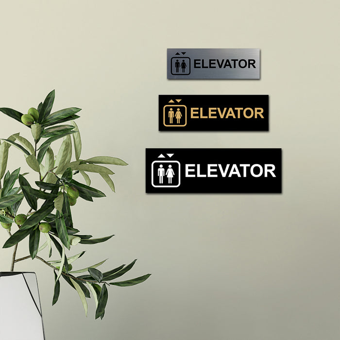 Basic Elevator Wall or Door Sign