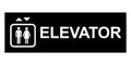Basic Elevator Wall or Door Sign