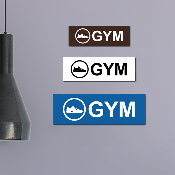 Basic Gym Wall or Door Sign