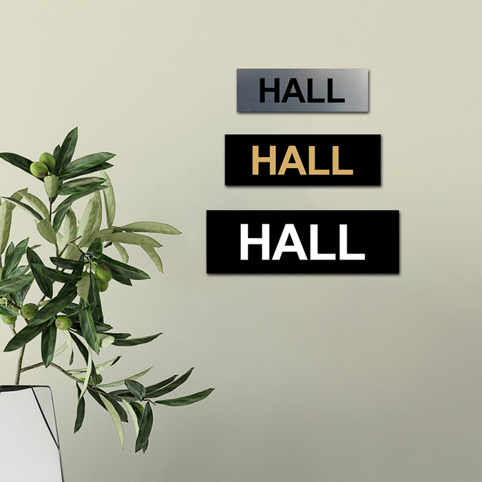 Basic Hall Wall or Door Sign