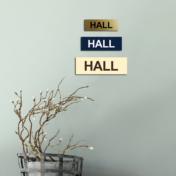 Basic Hall Wall or Door Sign