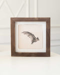 Bat / Butterfyl Reversible Wood Frame Art