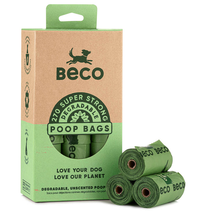 Beco - Unscented Degradable Value Box (270 Bags)