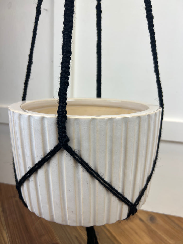 Black Jute Plant Hanger