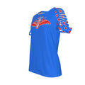 Bombshell Brigade All-Over Print Women's Ripped T-Shirt