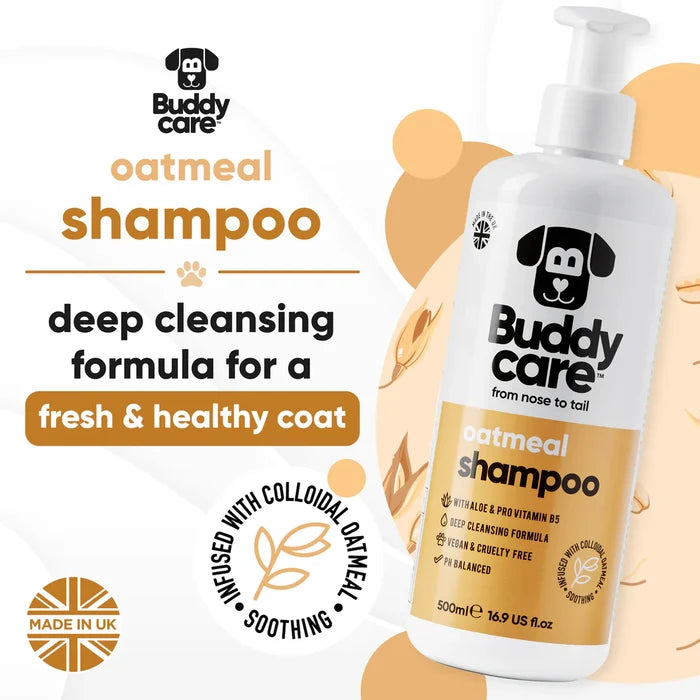 Buddycare Dog Shampoo - Oatmeal 16.9 fl.oz