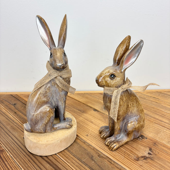 Bunny with Bow - 2 Styles
