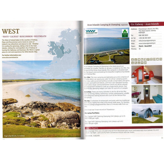 Caravan, Camping and Motorhome Guide Ireland 2026 By Vicarious Books Media