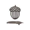 Cast Iron Acorn Shaped Trivet