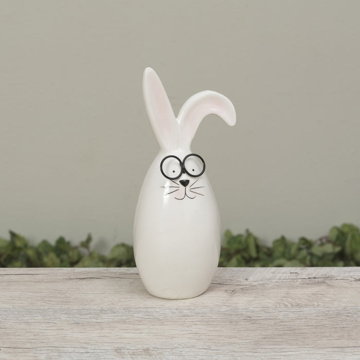 Ceramic Bunny w/ Glasses