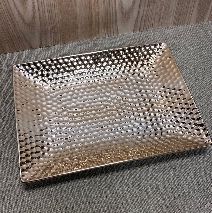Ceramic Gold Tray