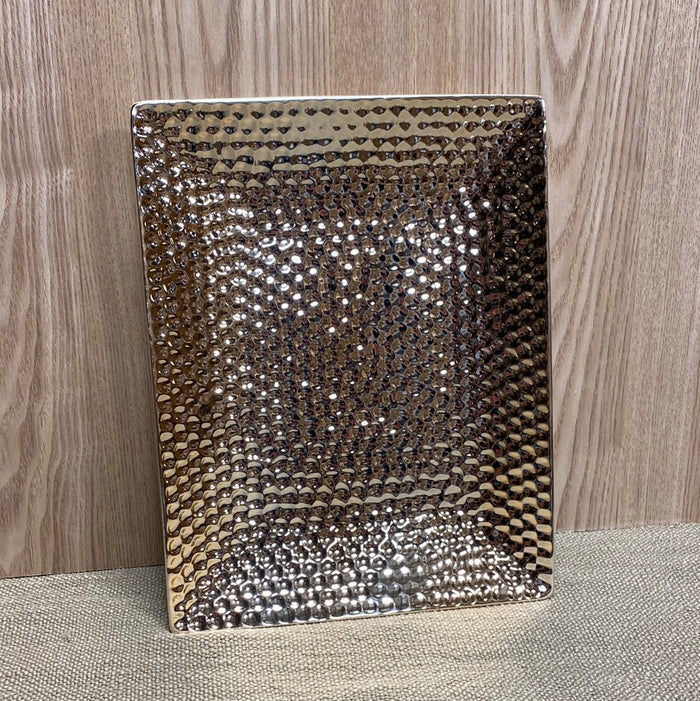 Ceramic Gold Tray