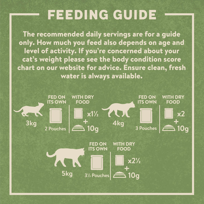 Complete Grain-Free Adult Poultry Selection in Gravy Wet Cat Food Bundle 72x85g