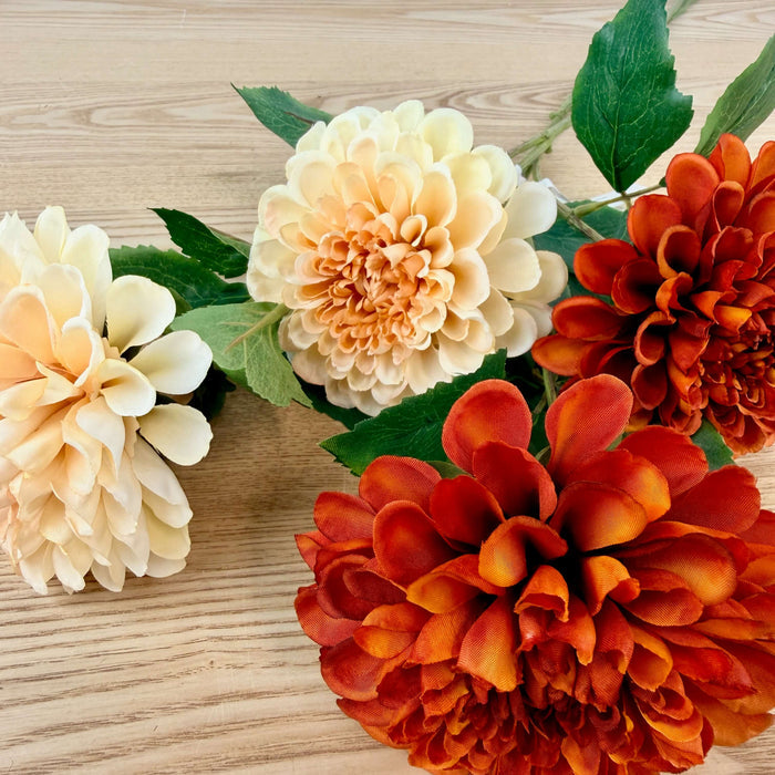 Dahlia Spray - 2 Colors