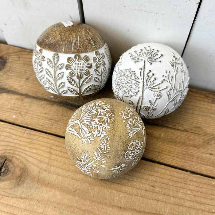 Decorative Resin Orbs
