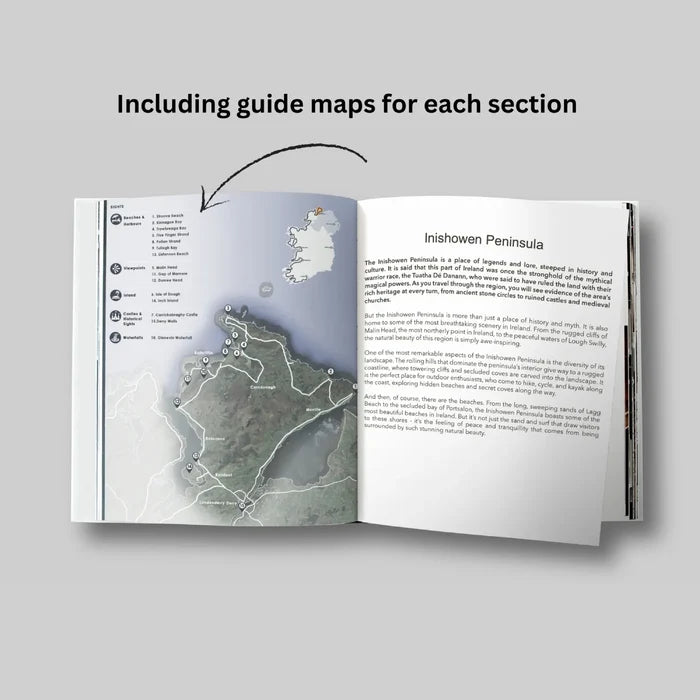 Destination Atlantic Way Guide Book by Gemma and Campbell (Highlands2Hammocks)