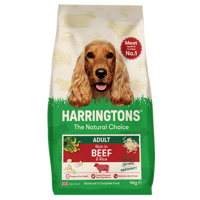 Dry Adult Dog Food Rich in Beef & Rice 4kg