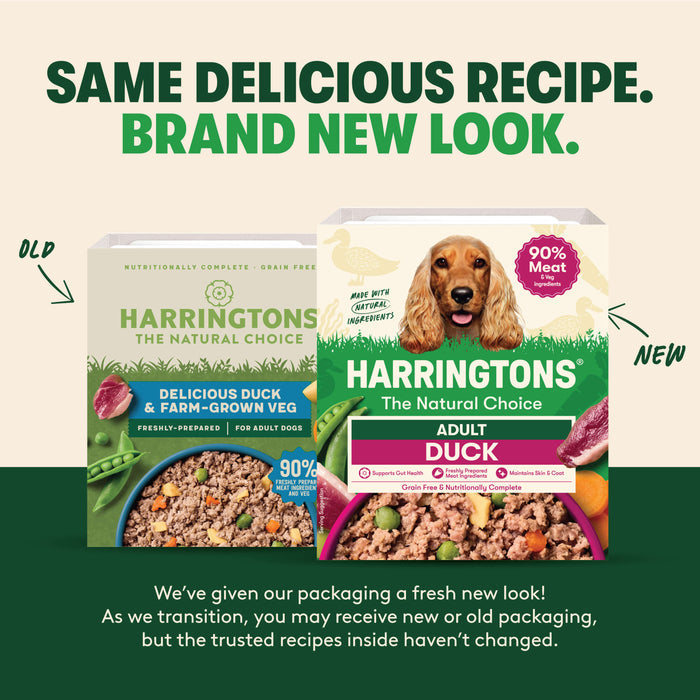 Duck with Potato & Vegetables Grain Free Wet Dog Food 8 x 400g