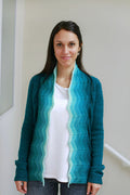 "Fading Lines" Cardigan Pattern