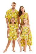Family Set in Garden Poppy Yellow
