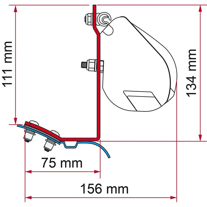 Fiamma - Kit Vito/Vito Marco Polo - DB | 98655-682