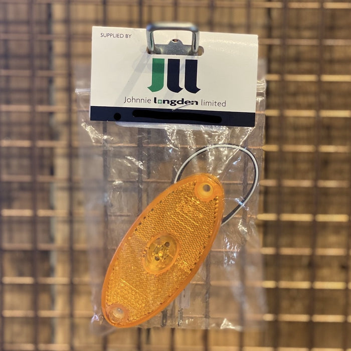 Flat Amber Marker Light | Marker Light