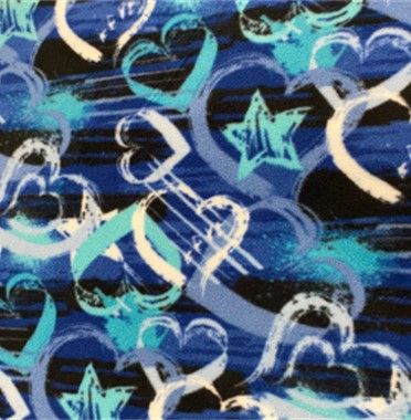 Mid-Size/Stars & Hearts Blue