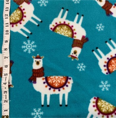 Intermediate/Winter Llama Teal