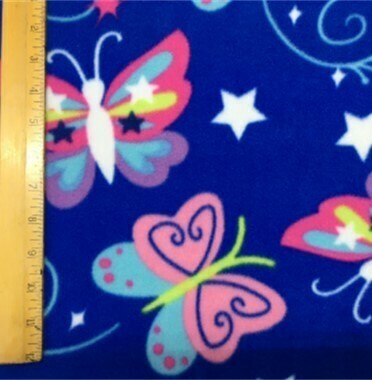 Large/ Blue Butterfly