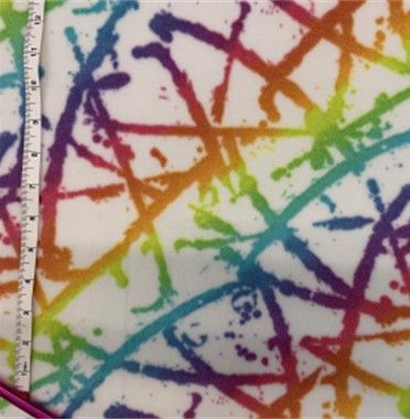 Large/Paint Splatter on White