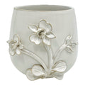 Flower Applique Planter