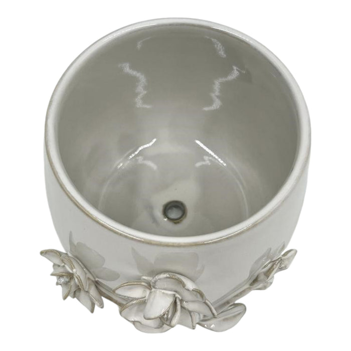 Flower Applique Planter