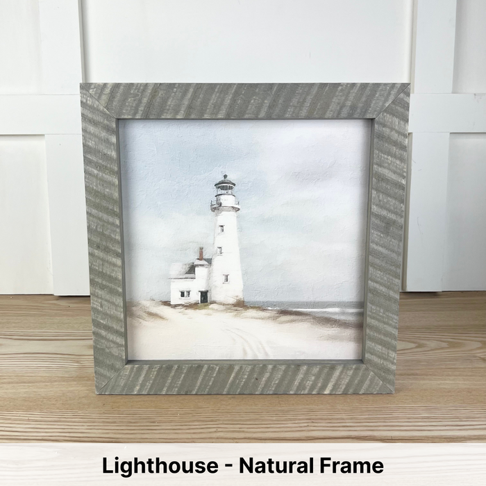 Lighthouse - Natural Frame