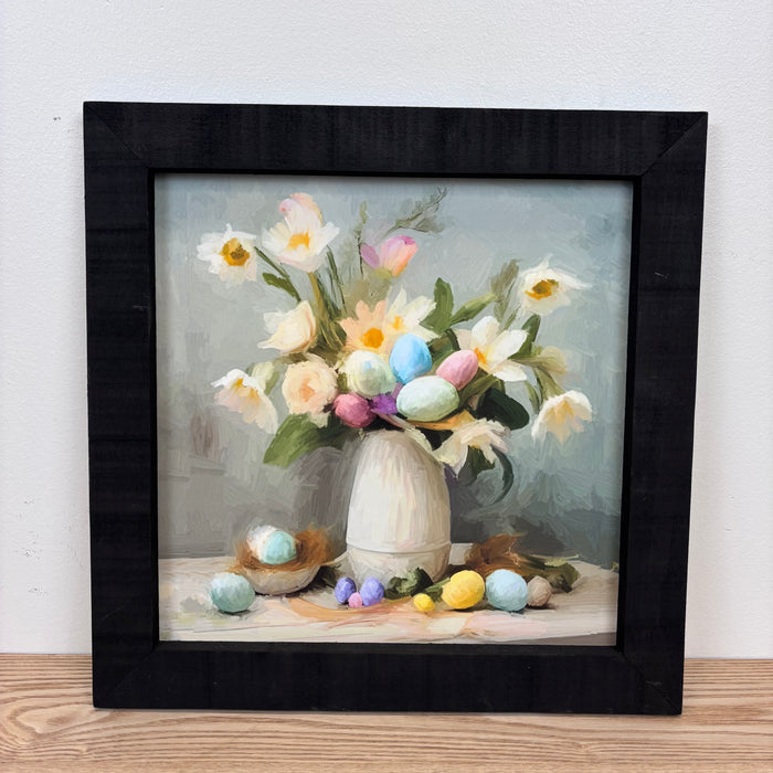 Easter Egg Bouquet - Black Frame