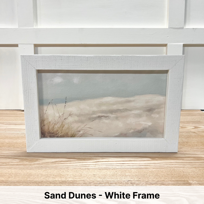 Sand Dunes - White Frame