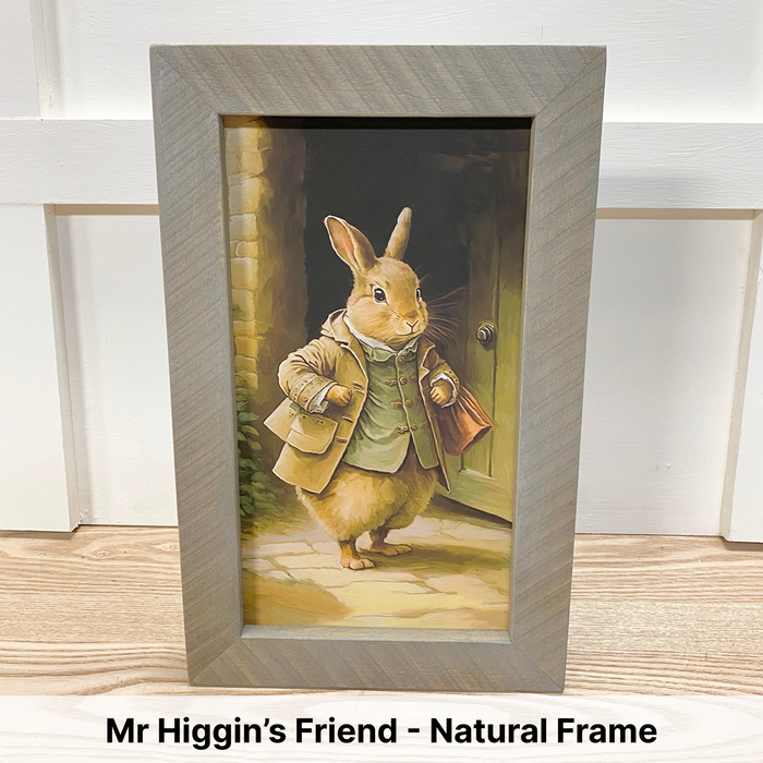 Mr. Higgin's friend - Natural Frame