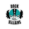 Free State Roller Derby Rock Villains Kiss-Cut Stickers