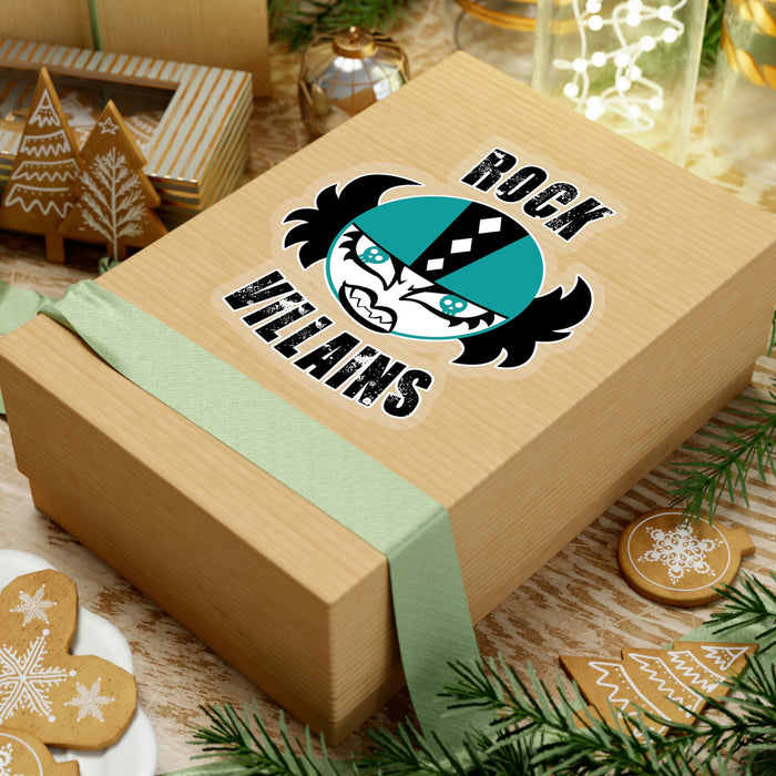Free State Roller Derby Rock Villains Kiss-Cut Stickers