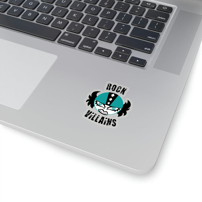 Free State Roller Derby Rock Villains Kiss-Cut Stickers