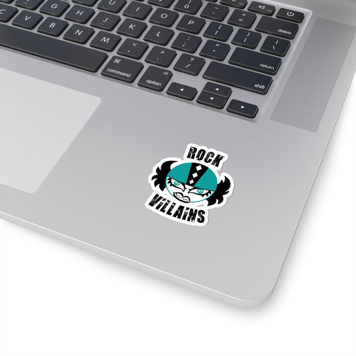 Free State Roller Derby Rock Villains Kiss-Cut Stickers